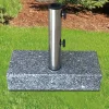 Granit-Balkonschirmstander 25Kg Grau