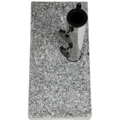 Granit-Balkonschirmstander 25Kg Grau