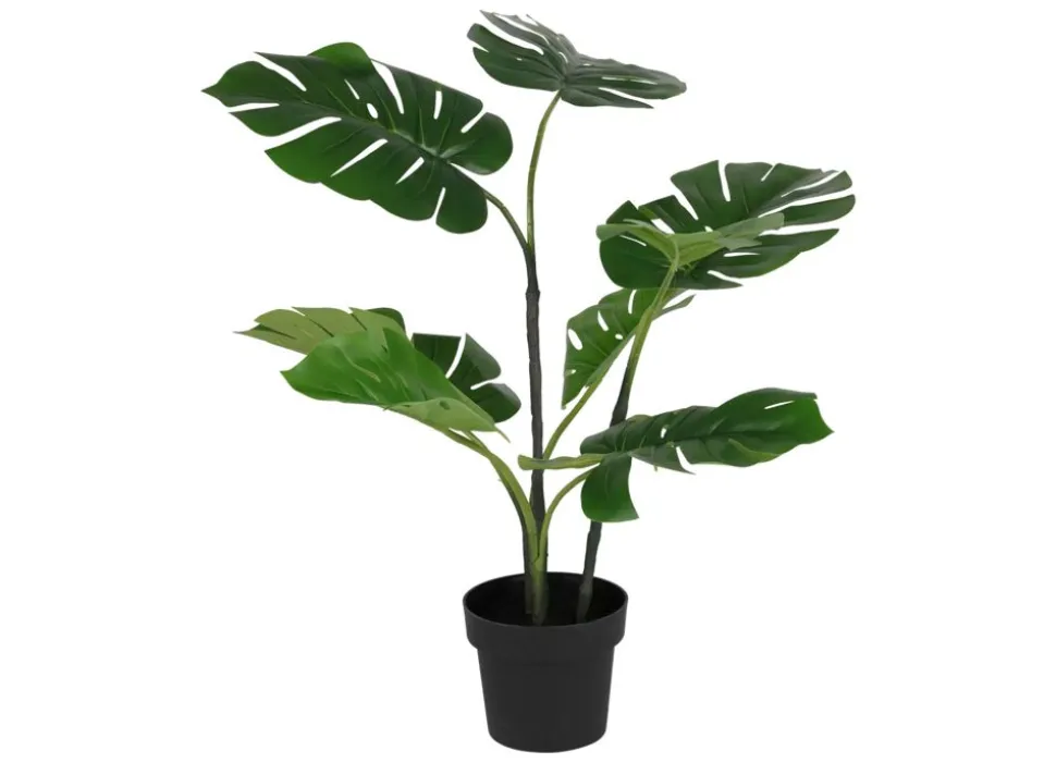 Grose Kunstliche Monstera Im Topf 90Cm