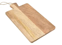 Groses Servierbrett Aus Mangoholz 43X23Cm