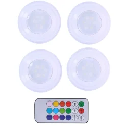Grundig Led-Lampen Selbstklebend Mit Farbwechsler 4Er-Set