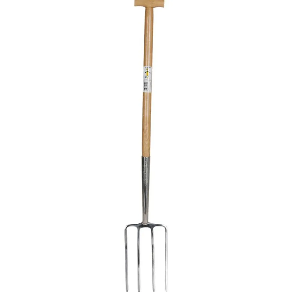 Gruner Jan Edelstahlforke Mit T-Stiel 120Cm