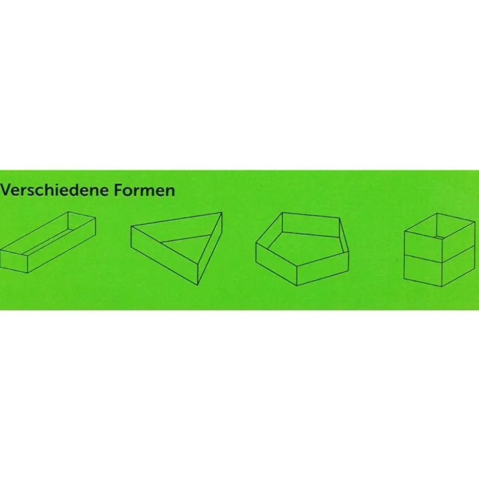 Gruner Jan Hochbeet-Rahmen Stapelbar Aus Holz 120X19X80Cm Natur