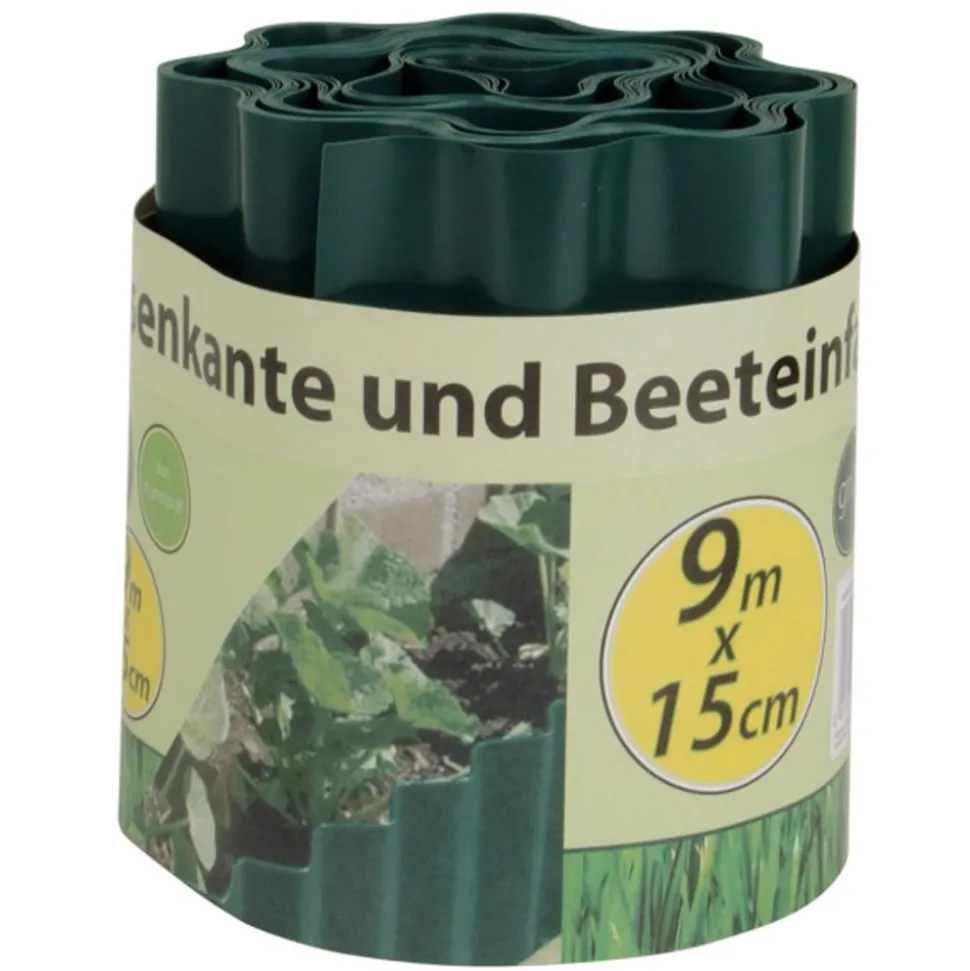 Gruner Jan Kunststoff-Rasenkante 9X0,15M
