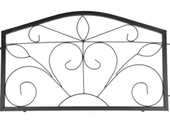 Gruner Jan Metall-Beeteinfassung Blume 4Er-Set Schwarz