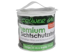 Gruner Jan Premium-Sichtschutz-Streifen 25M Hellgrau