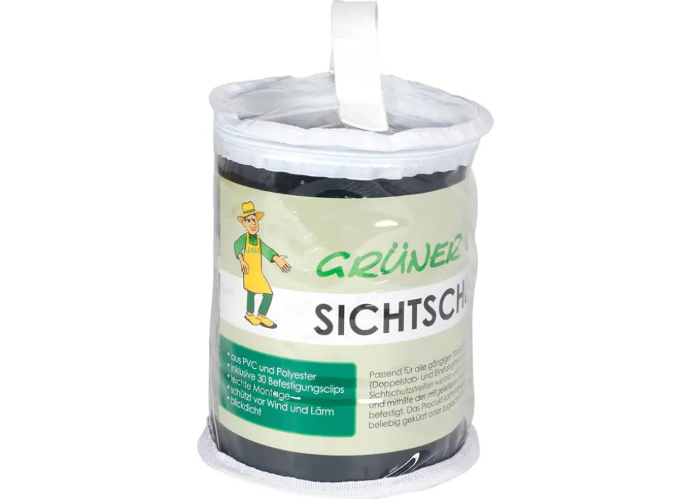 Gruner Jan Pvc-Sichtschutz-Streifen 35M Dunkelgrun