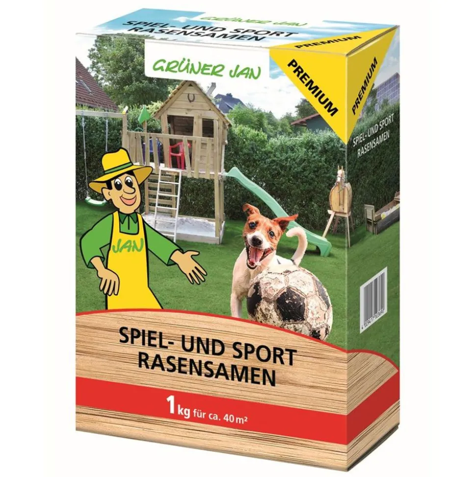 Gruner Jan Rasensamen Spiel Und Sport Premium 1Kg