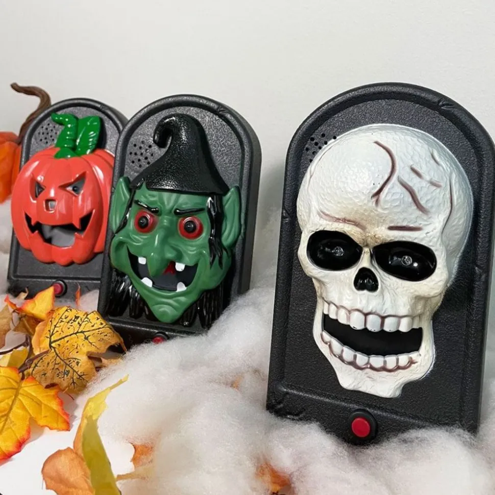 Halloween Turklingel Mit Licht Und Sound 11X19,5X5,5Cm