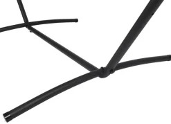 Hangematte Mit Gestell 270X108X100Cm Blau Gestreift