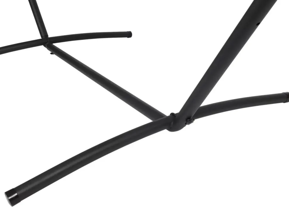 Hangematte Mit Gestell 270X108X100Cm Blau Gestreift