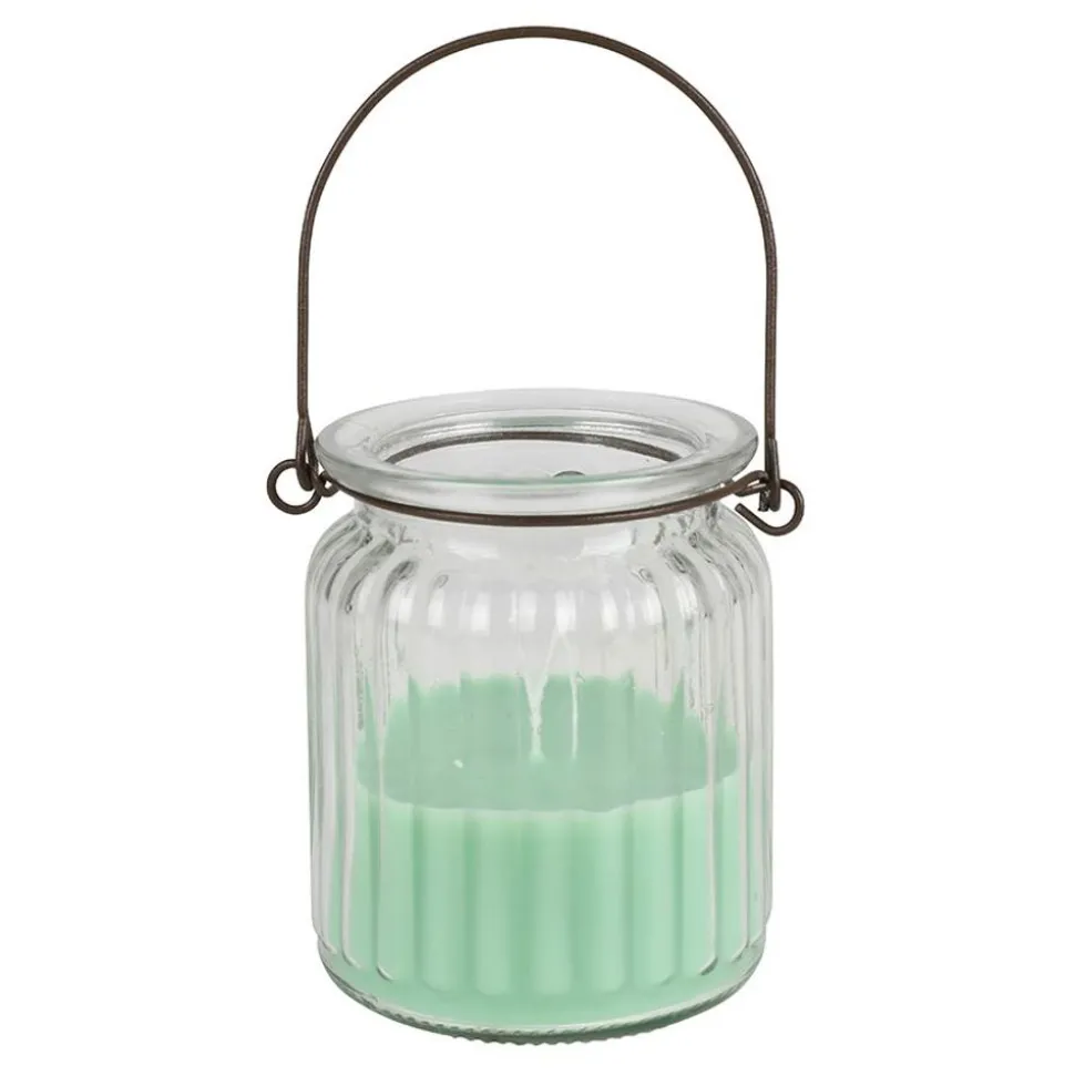 Henkelglas Mit Citronella 7,5X9,5Cm Pastell