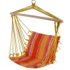 Hängesessel Orange-Gelb/Gestreift