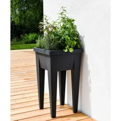 Hochbeet Urban 38X68X38Cm Anthrazit