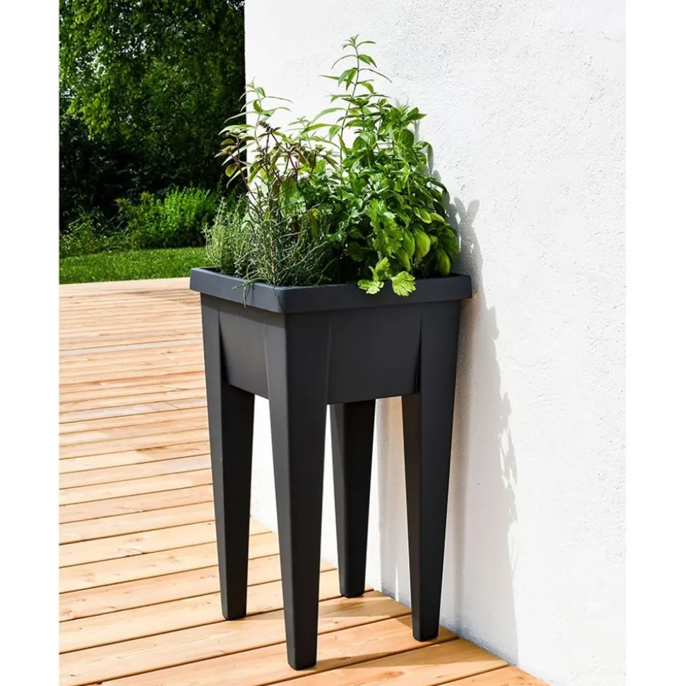 Hochbeet Urban 38X68X38Cm Anthrazit