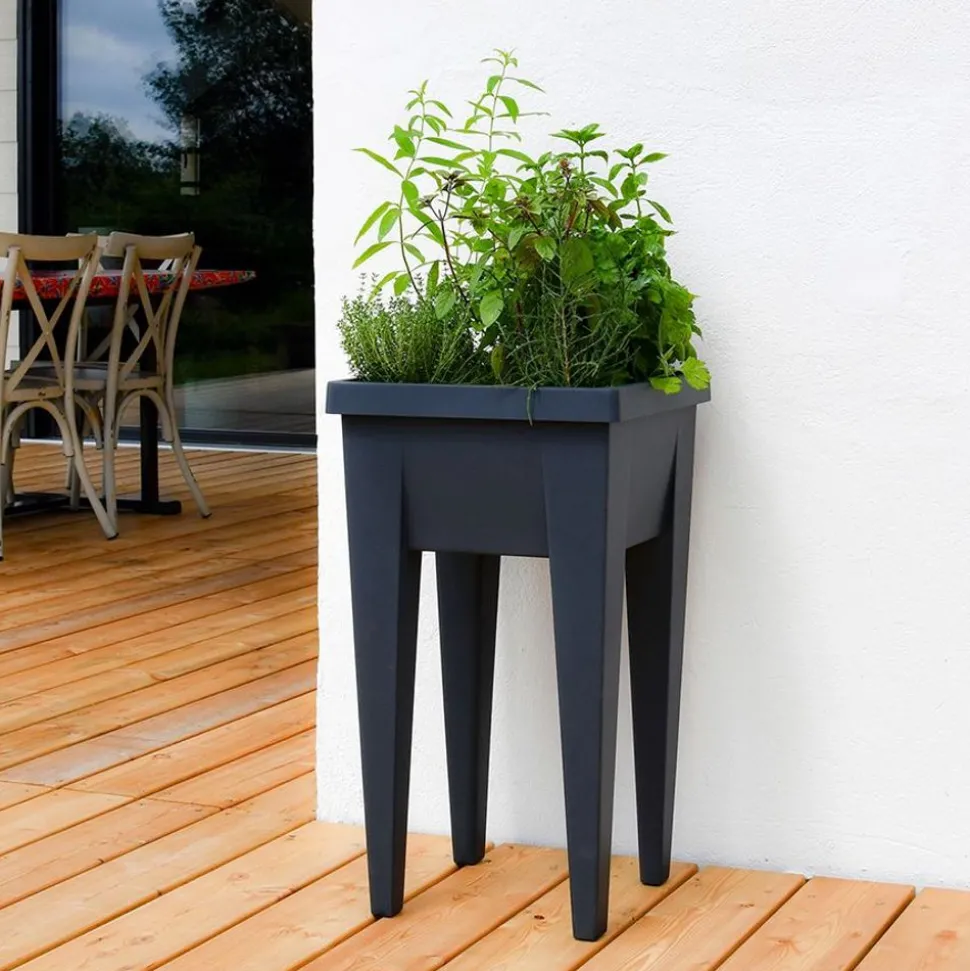 Hochbeet Urban 38X68X38Cm Anthrazit