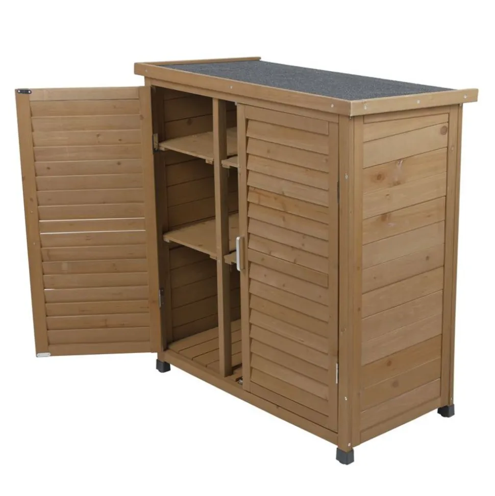 Holz-Gartengeräteschrank Honey 96Cm
