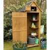 Holz-Gartenschrank 179Cm Natur