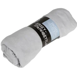 Jersey-Spannbettlaken 160/180X190/200Cm Hellgrau
