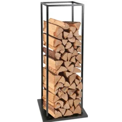 Kaminholzhalter Aus Stahl 40X118X40Cm