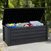 Keter Xxl-Gartentruhe Eastwood 570L Anthrazit