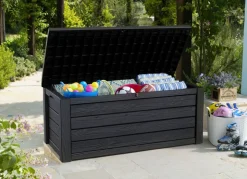 Keter Xxl-Gartentruhe Eastwood 570L Anthrazit