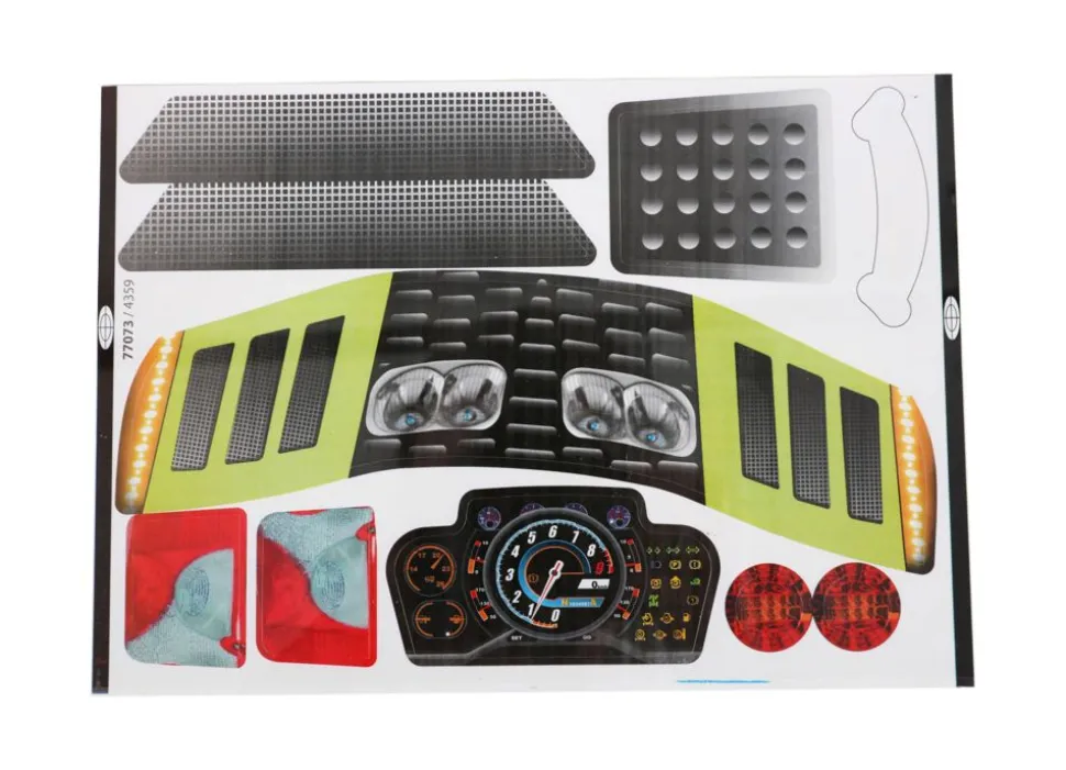Kinder-Rutschauto Traktor 51,5X28X32,5Cm