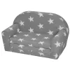 Kindersofa Lucy Mit Sternen Grau