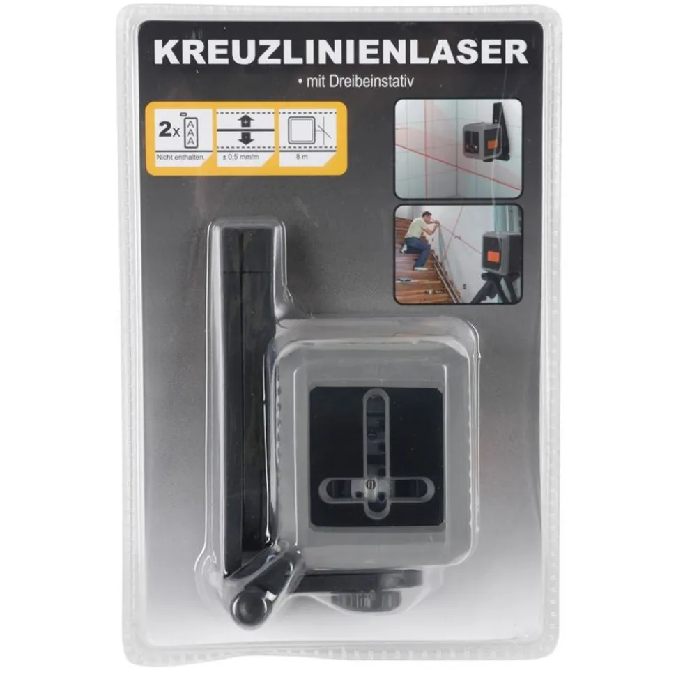 Kreuzlinienlaser Mit Dreibeinstativ