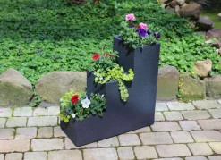 Kubus Treppentopf 59X27Cm Anthrazit