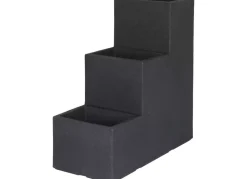 Kubus Treppentopf 59X27Cm Anthrazit