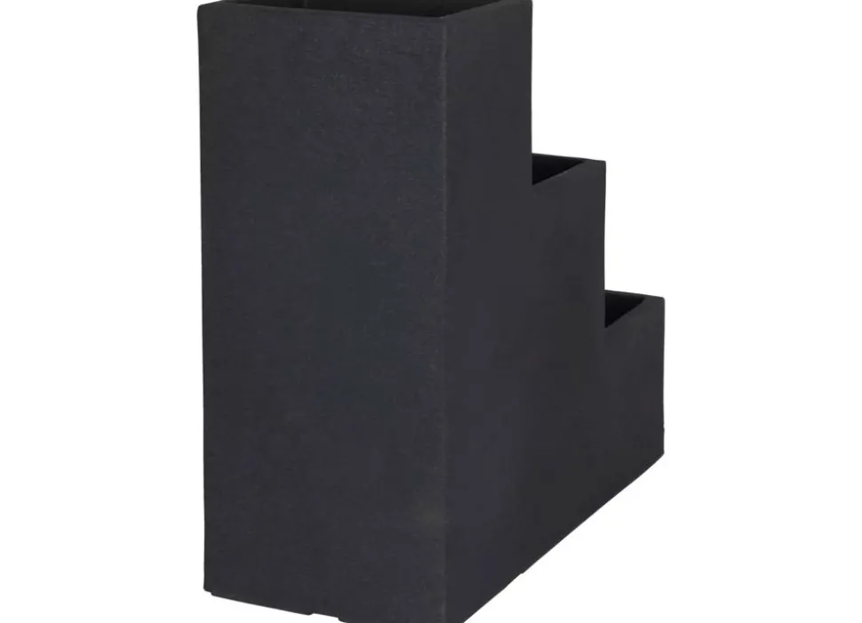 Kubus Treppentopf 59X27Cm Anthrazit