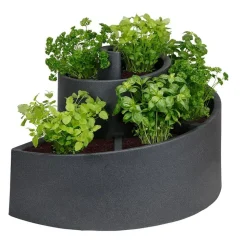 Kubus Xxl-Krauterspirale 80X50X64Cm Anthrazit