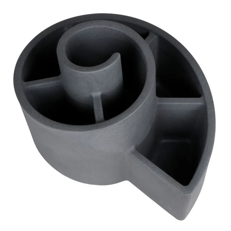 Kubus Xxl-Krauterspirale 80X50X64Cm Anthrazit