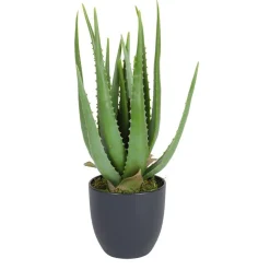 Kunstliche Aloe Vera Im Topf 45Cm
