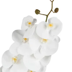 Kunstliche Orchideenrispe Mit 8 Bluten 103Cm