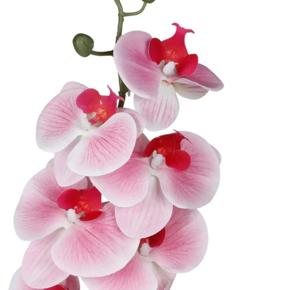 Kunstliche Orchideenrispe Mit 8 Bluten 103Cm