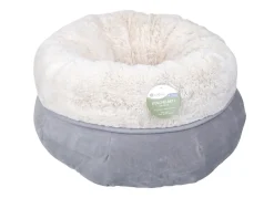 Kuschelbett Fur Katzen Und Kleine Hunde 46X24Cm Grau