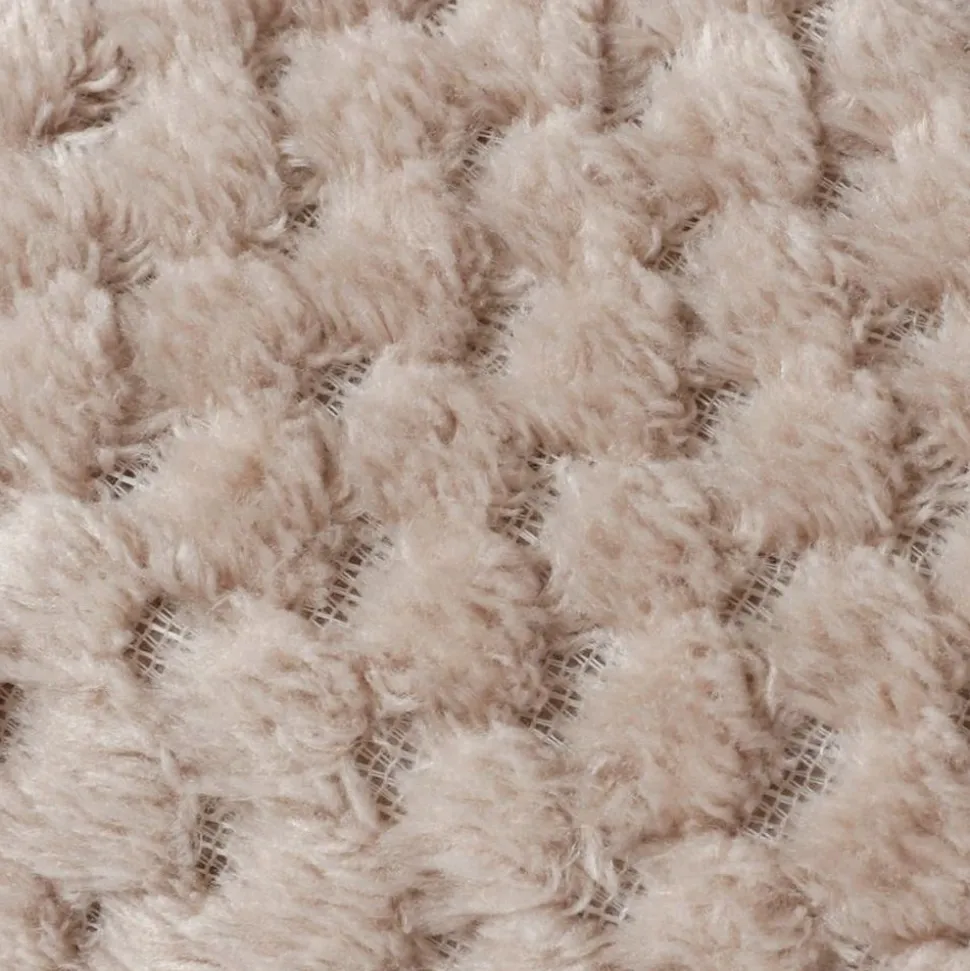 Kuscheldecke Mit Waffelmuster 150X200Cm Taupe