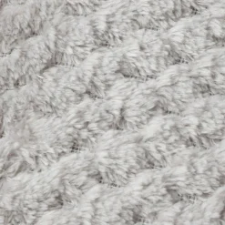 Kuscheldecke Mit Waffelmuster 150X200Cm Grau