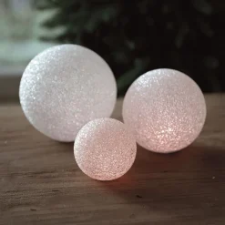 Led-Deko-Leuchtkugel 15Cm Warmweis