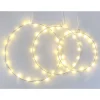 Led-Dekoringe Aus Metall 3Er-Set Warmweis
