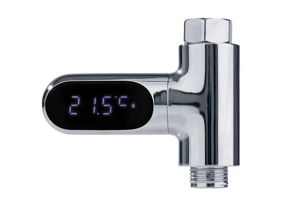 Led-Durchlauf-Thermometer Ca. 8,1X8,1X3Cm