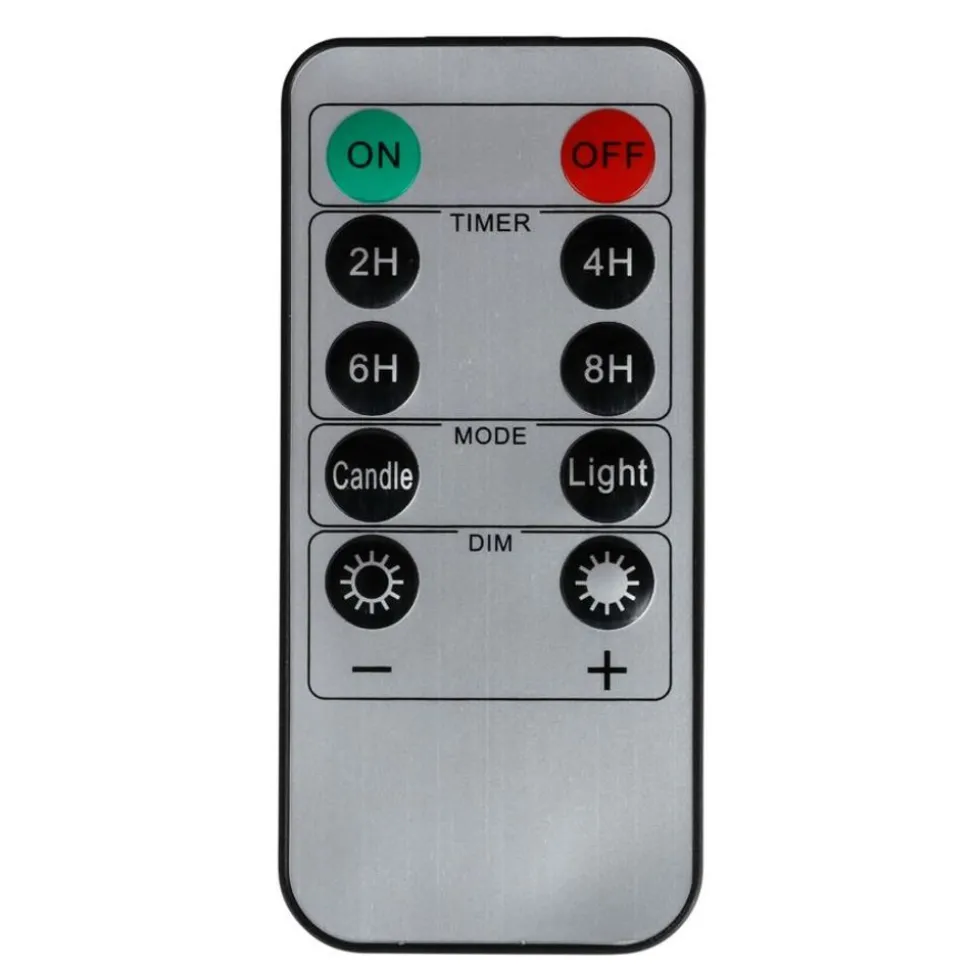 Led-Echtwachskerzen 3Er-Set Mit Timerfunktion Und Dimmer