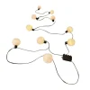 Led-Kugel-Lichterkette Mit Timer 5M Warmweis