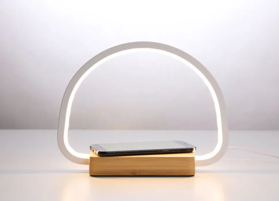 Led-Lampe Mit Touchsteuerung Und Induktiver Ladefunktion