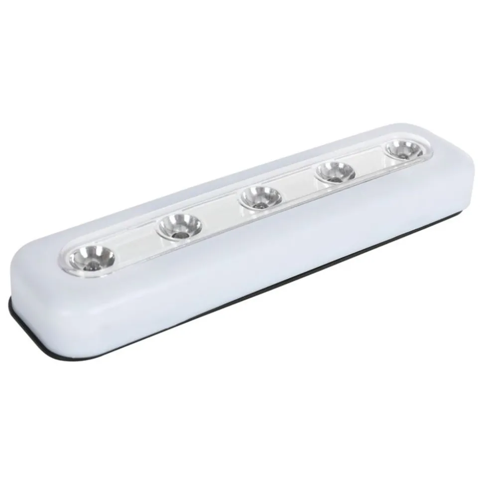 Led-Push-Licht Selbstklebend Weis