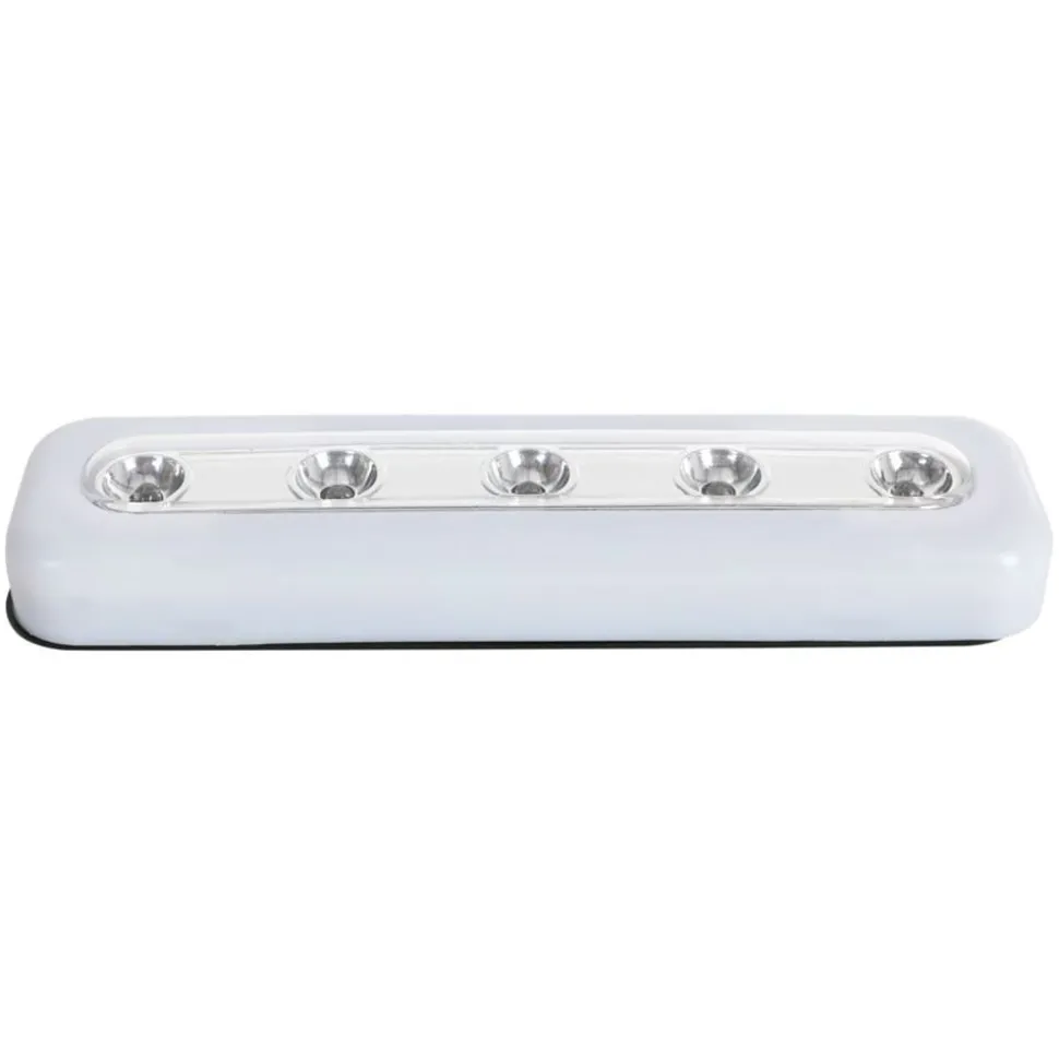 Led-Push-Licht Selbstklebend Weis