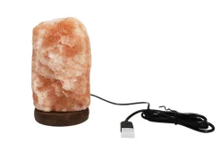 Led-Salzkristalllampe 7X11Cm Warmweis