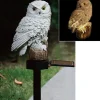 Led Solar-Gartenfigur Eule